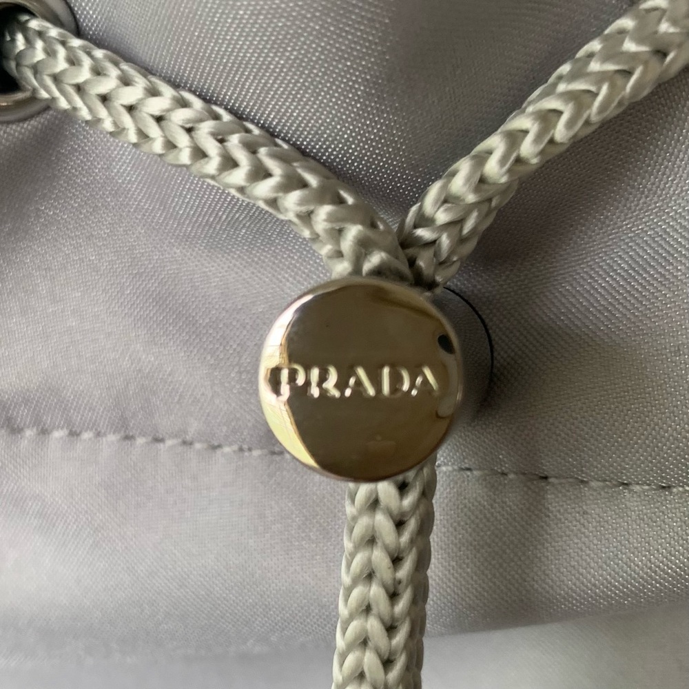 Prada Luna Rosa Knapsack Bucket Drawstring Backpack Bag - Picture 5 of 7